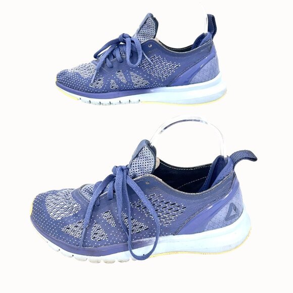 REEBOK CLIP ULTA KNIT MESH RUNNING SHOES SNEAKERS SHADOW BLUE BS5135 - 6 - Picture 1 of 10